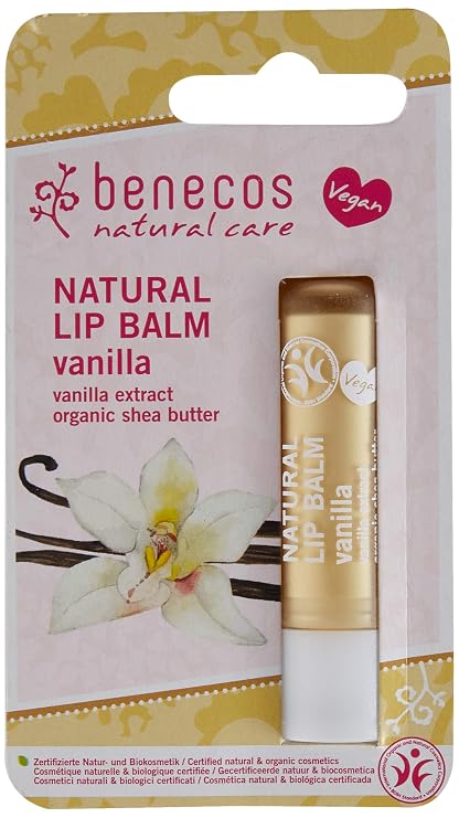 Benecos Natural Lip Balm Vanilla 0.16oz