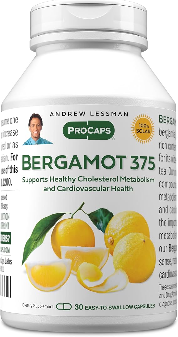 Andrew Lessman ProCaps Bergamot 375 mg Citrus Bergamot Extract, 30 Capsules