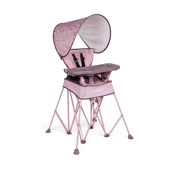 Baby Delight Go with Me Uplift Deluxe Portable High Chair, Canyon Rose