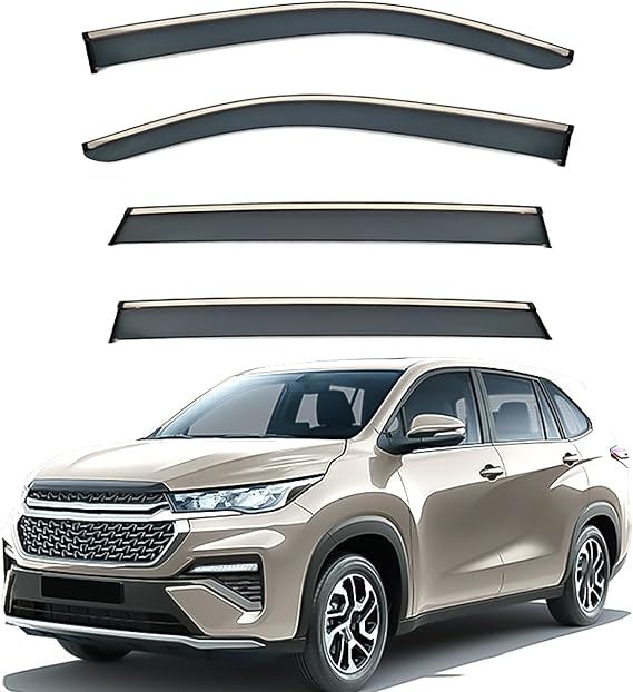 Window Visors Rain Guards for Suzuki Maruti Invicto MK3-AG10 2023-2025, Side Window Deflectors,Vent Visors Guard Deflector Shade Vent Shield