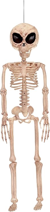 Crazy Bonez Alien Skeleton - Bone Color