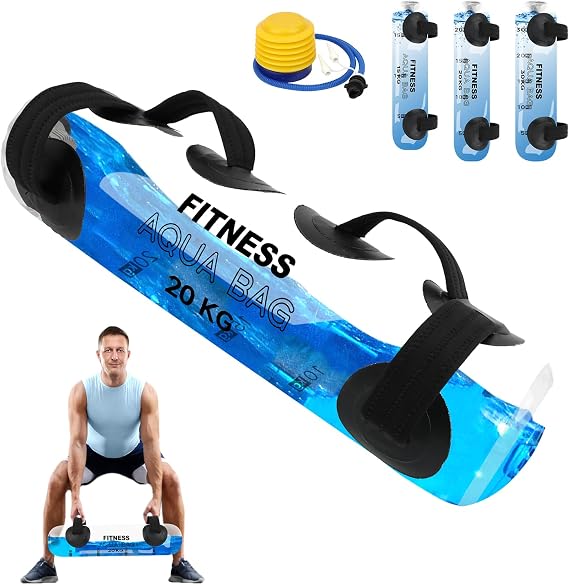 Aqua Bag Workout, Adjustable Training Bag and Power Bag with Water