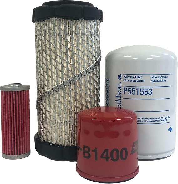 CFKIT Service Filter Kit Compatible with LS Tractors MT122 MT125