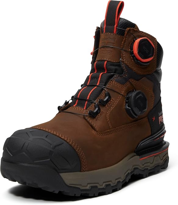 Timberland PRO Men's Boondock Ultralight Boa 6 Inch Composite Safety Toe Waterproof Industrial Work Boot