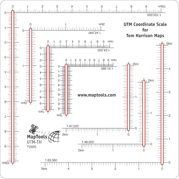 Tom Harrison Map Series UTM Slots