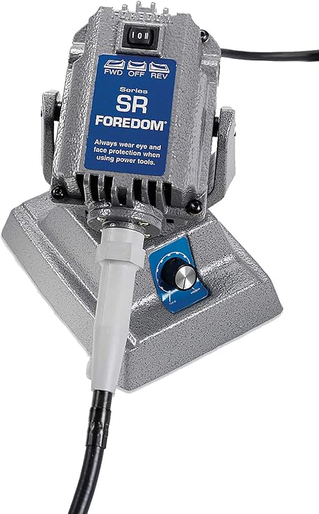 Foredom M.SRM Bench Motor with Built-in Dial Control, 115v