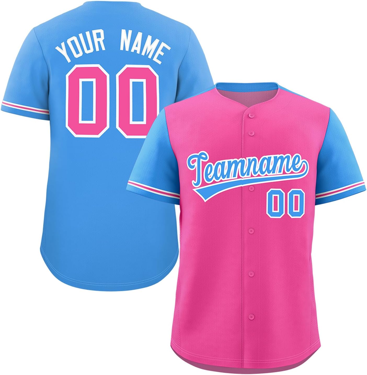 Custom Baseball Jersey for Men Women Youth Personalized Button Down Baseball Shirts Stitched Name Number Logo
