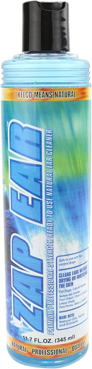 Kelco RTU Zap Ear Cleaner, 11.7 fl. oz., Model: KE303312