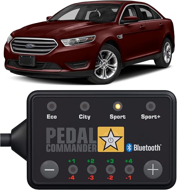 PEDAL COMMANDER for Ford Taurus 2013-2019 Throttle Response Controller - Plug-and-Play, 4 Driving Modes, App Control, Throttle Controller Performance Mods, Taurus Parts