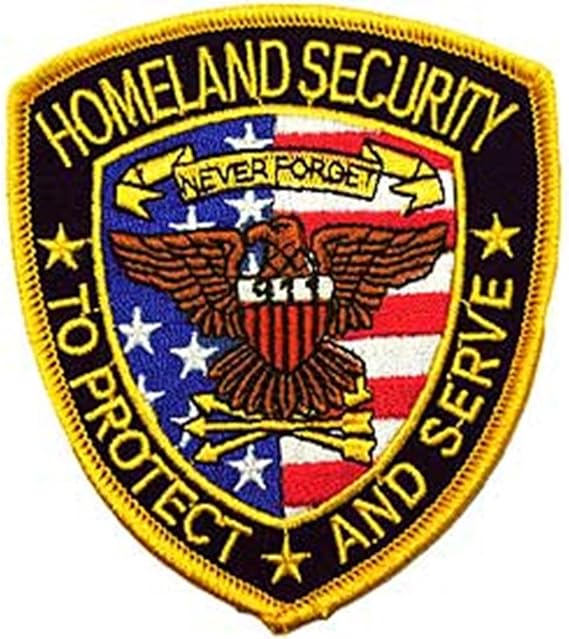 EagleEmblems PM4368 Patch-Homeland Security (3.5'')