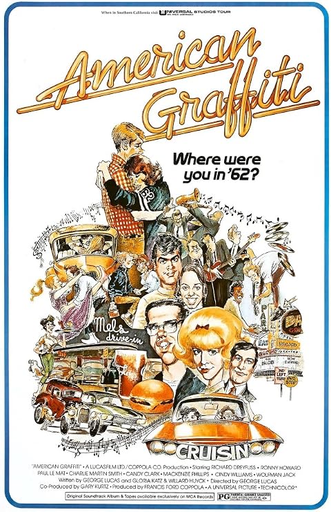 American Graffiti 1973 Movie Poster Masterprint (11 x 17)