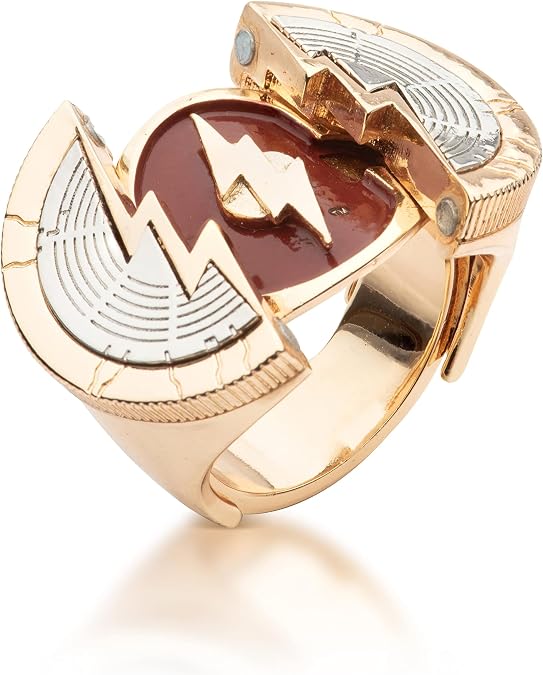 DC Comics The Flash Movie Slide Open Replica Ring