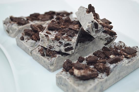 US Sweets Cookies & Cream Bark Chocolate Pack - Decadent White Chocolate Cups with Cookie Chunks | Gourmet Candy Treats | Delicious Gift | Handmade in Small Batches |  to Arrive Fresh