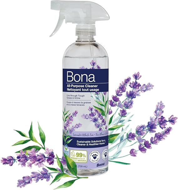Bona All-Purpose Cleaner - Lavender White Tea Scent - 24 fl oz