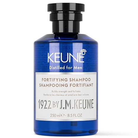 1922 by J.M. Keune Men's Fortifying Shampoo for Thinning Hair, 8.5 Fl Oz