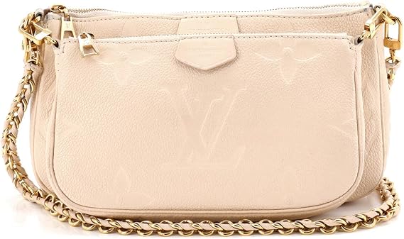 Pre-Loved Multi Pochette Accessoires Monogram Empreinte Giant, Neutral