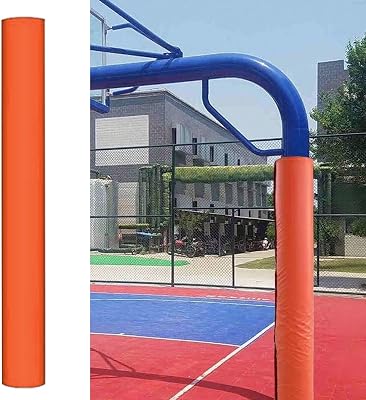 LXLZYXSF Round Pole Padding Basketball Pole Pads - Fits 2 2.5 3 3.5 4 4 4.5 5 5.5 6 6.5 7 7.5 8 8.5 Poles, Basement Support Pole Wrap Column CoverH 5 ft,Dia 2 in