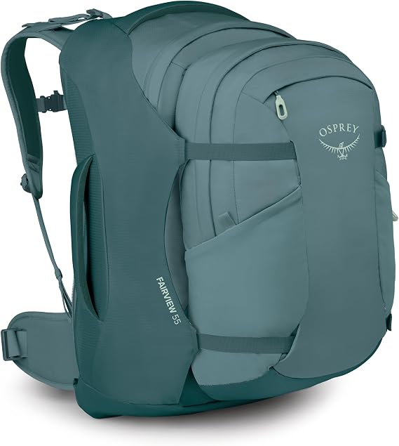 Osprey Fairview 55L Women's Travel Backpack, Blue OS