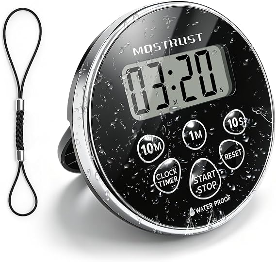 Digital Waterproof Shower Clock Timer