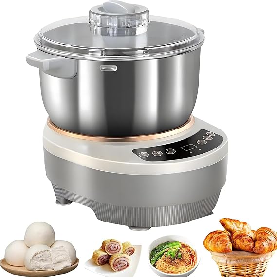 Dough Maker with Ferment Function, Electric Dough Maker, Kitchen Bread Kneading Machine Pizza Dough Maker, for Bread Pizza Dumpling Dough 5L