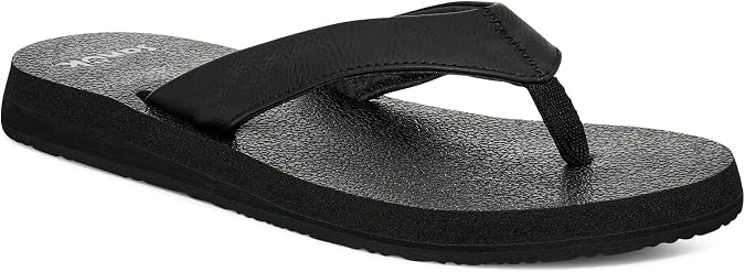 Sanuk Yoga Mat II | Flip Flops for Women | Yoga Sandals For Women | Women's Beach Sandals | Memory Foam Footbed