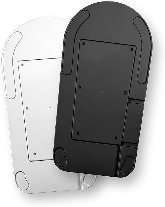 2 in 1 Professional Sliding Board with Cable Storage Compartment Compatible with Kenwood Food Processors Cooking Chef Models (Black)