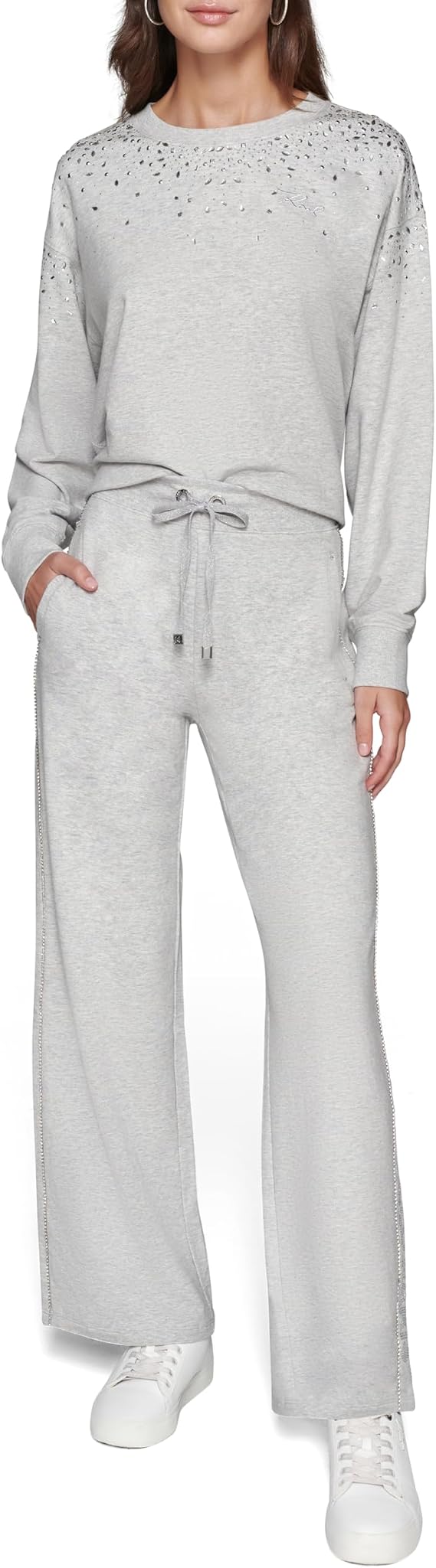 Karl Lagerfeld Women's Soft Everyday Knit Pant