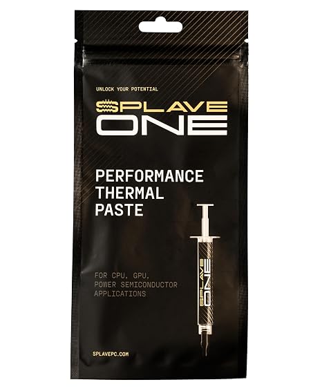 Splave ONE Performance Thermal Paste for Processors, Graphics Cards, Power/VRM and More