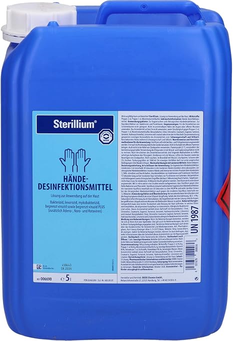 Sterillium Hand Disinfectant 5 Litres