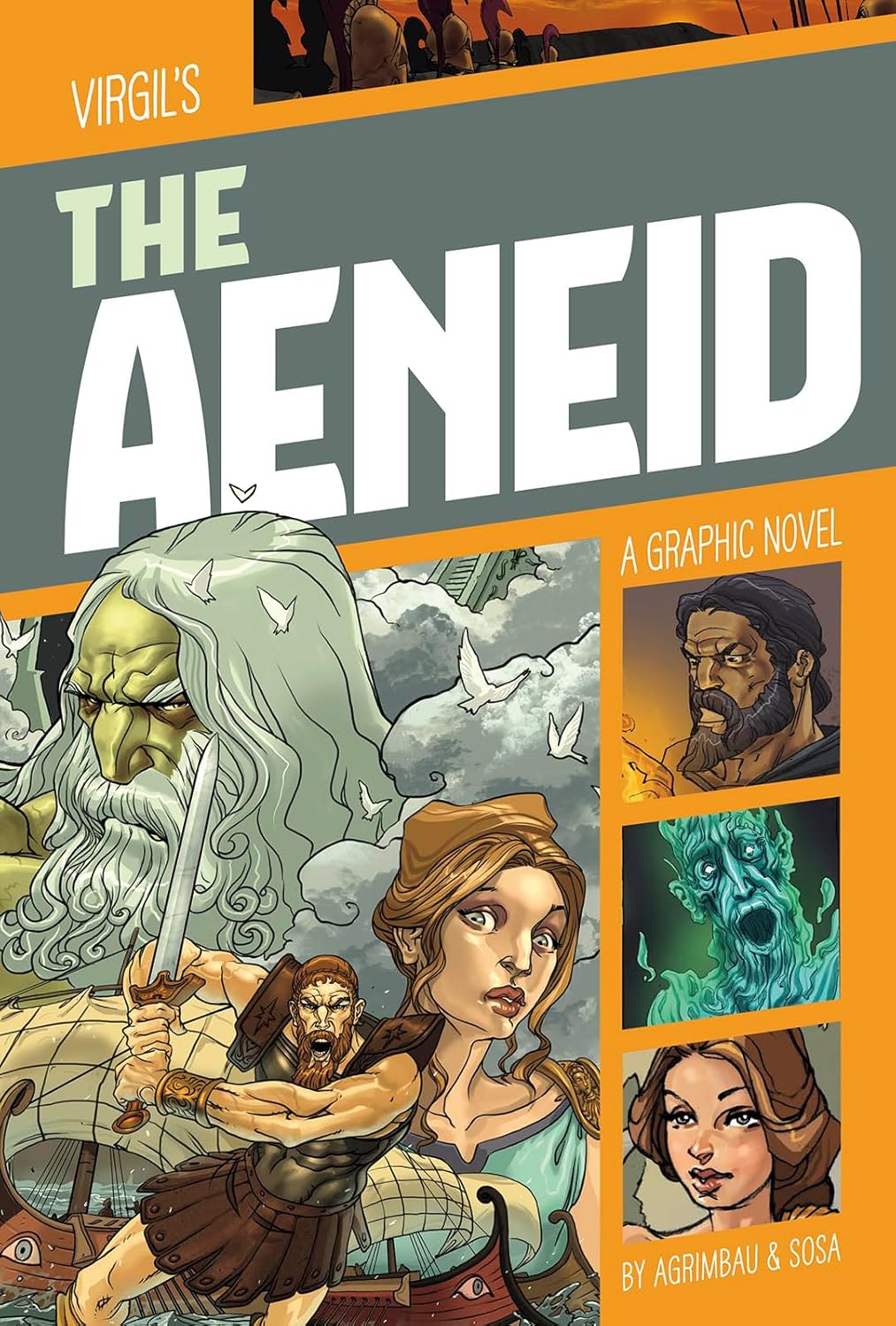 The Aeneid: A Graphic Novel Classic Fiction Graphic Revolve: Classic Fiction Paperback – December 31, 2018