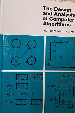 Design and Analysis of Computer Algorithms, The (Addison-Wesley Series in Computer Science & Information Processing)