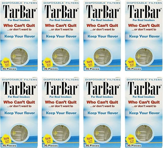 TarBar 8 Pack 32 Filters per Pack