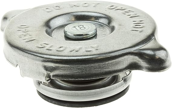 MotoRad T18 Radiator Cap - Jeep Wrangler (97-17) Grand Cherokee (93-21) Patriot (11-17) Compass (12-17), Dodge Charger (06-23) Journey (09-20) Durango (00-21) Challenger (08-21), Chrysler 300 (05-21)