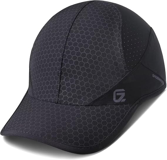 GADIEMKENSD Stretch Sport Hat with Soft Brim Lightweight Quick Dry Unstructured Breathable Running Cap for Outdoor Activities