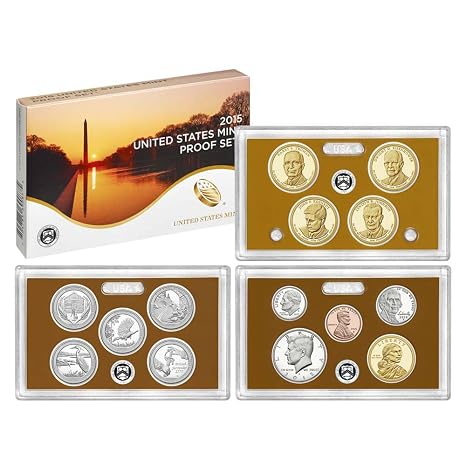2015 S US Mint Proof Set (P17) OGP