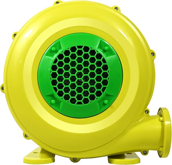 Air Blower, 450W Inflatable Bounce House Air Blower Pump Fan Commercial Bouncer Blower, Perfect for Inflatable Bounce House, Waterslide, Bouncy Castle and Jump Slides