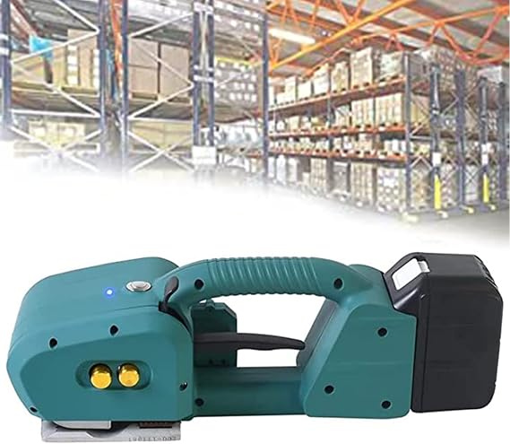 Electric Strapping Machine,Electric Strapping Machine,Portable Handheld Hot Melting Strapping Machine,Powered Baler,for 9-16 Mm PP PET Straps