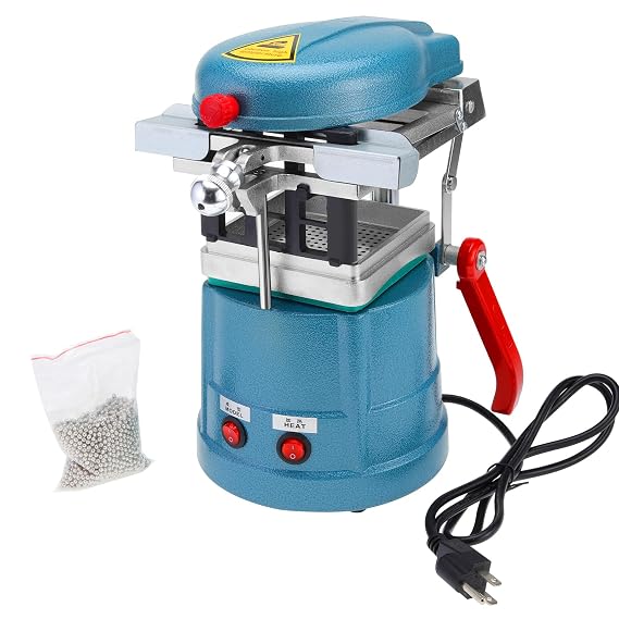 YaeCCC Dental Vacuum Forming Machine, Heat Molding Tool w/Steel Balls