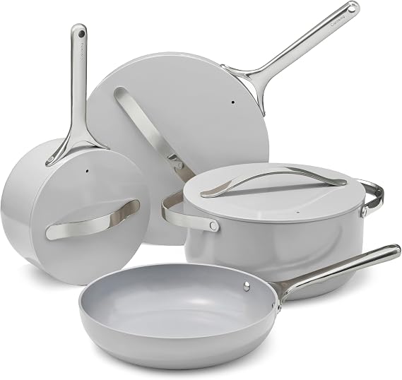Caraway 12-Piece Non-Stick Ceramic Cookware Set