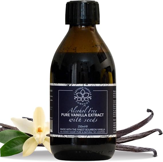 Artisan Vanilla Company: Alcohol-free Pure & Natural Real Vanilla Extract, with seeds (250 ml)