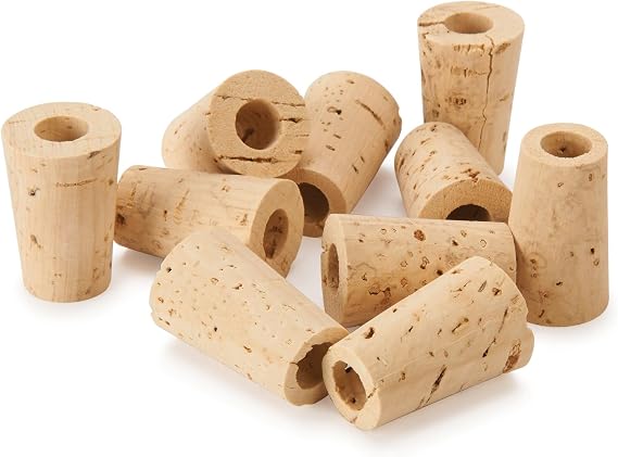 Woodcraft Woodturning Project Kit For Cork Bottle Stoppers 10 Pack