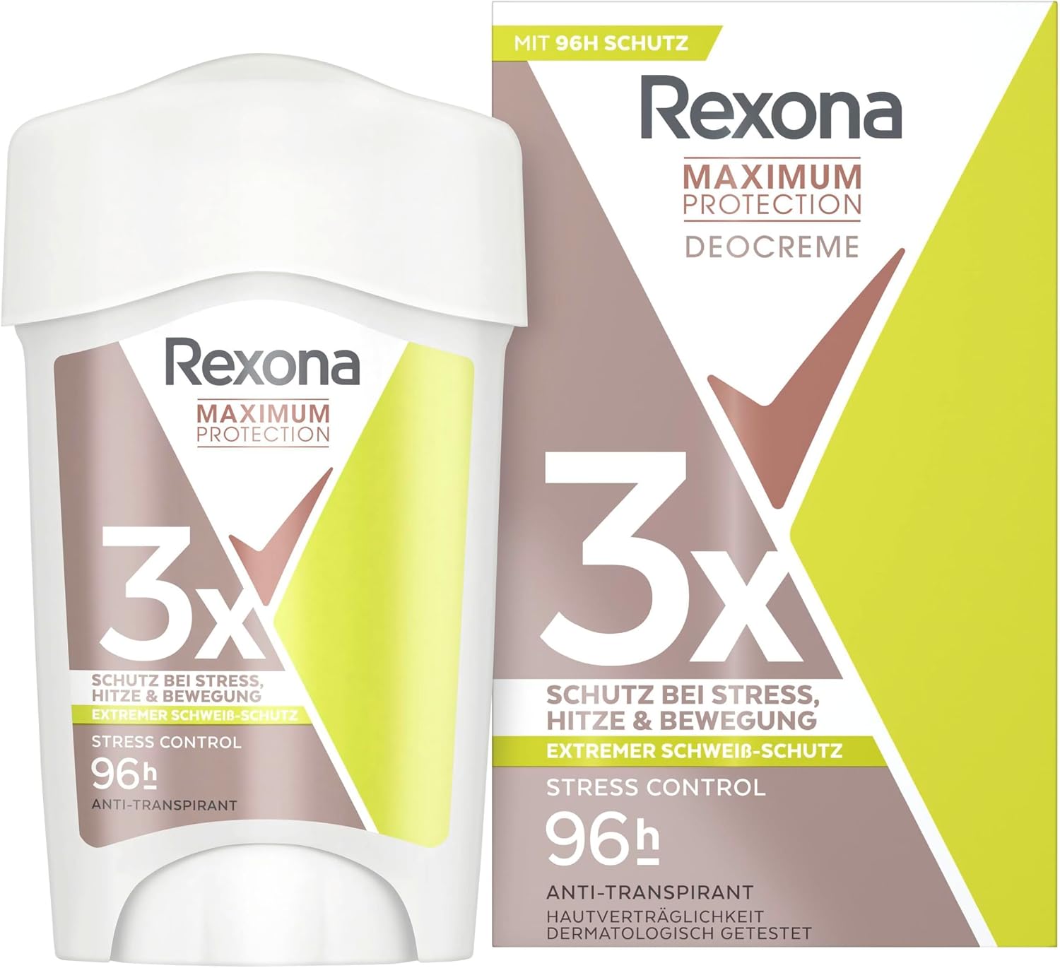 Rexona 96H Sensitive Dry Antiperspirant Stick Deodorant Stick 45ml
