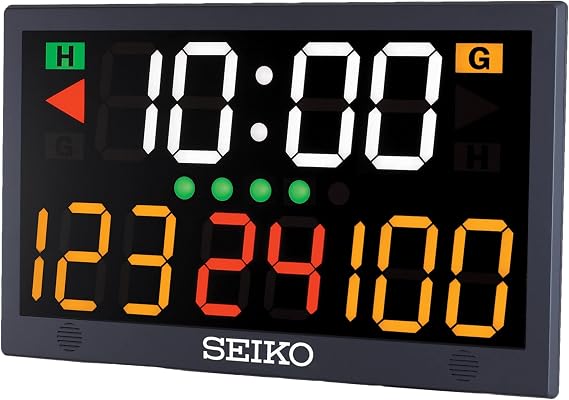 Ultrak Seiko KT-601 Portable Multi-Function LED Scoreboard with Remote