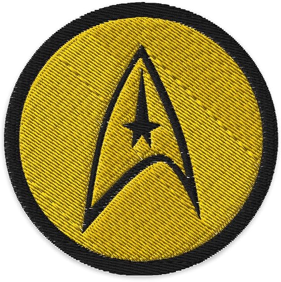 Star Trek: The Original Series Command Badge Embroidered Patch - Officially Licensed