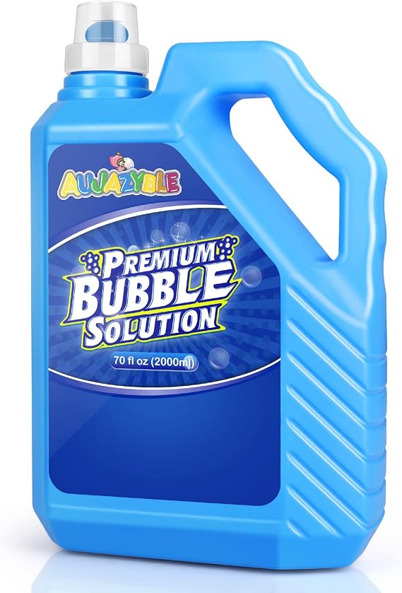 Bubble Solution Refill 70 OZ, Pre-Mix Premium Bubbles Refill