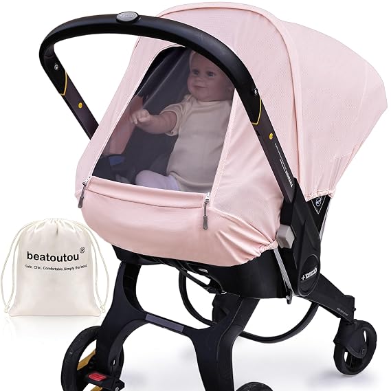 Breathable Baby Car Seat Cover Compatible with Doona Car Seat and Stroller