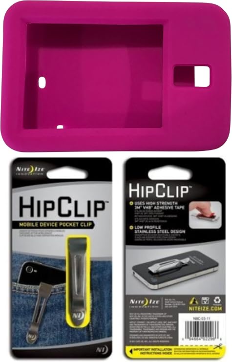 Tandem T-Slim Pump case & Clip Combo. (Pink)