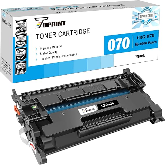 070 CRG-070 CRG 070 Compatible Toner Cartridge 3000 Pages Standard Capacity Black for Canon i-SENSYS MF461 MF461dw MF462 MF462dw MF463 MF463dw MF465 MF465dw LBP243 LBP243dw LBP266dw LBP246dw LBP247dw