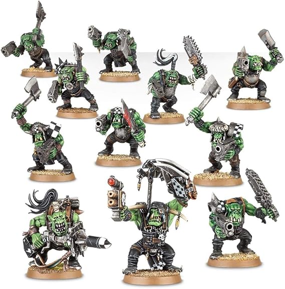 Games Workshop Warhammer 40k - Ork Boyz (2018), Multi-Colored, one Size, 50-10