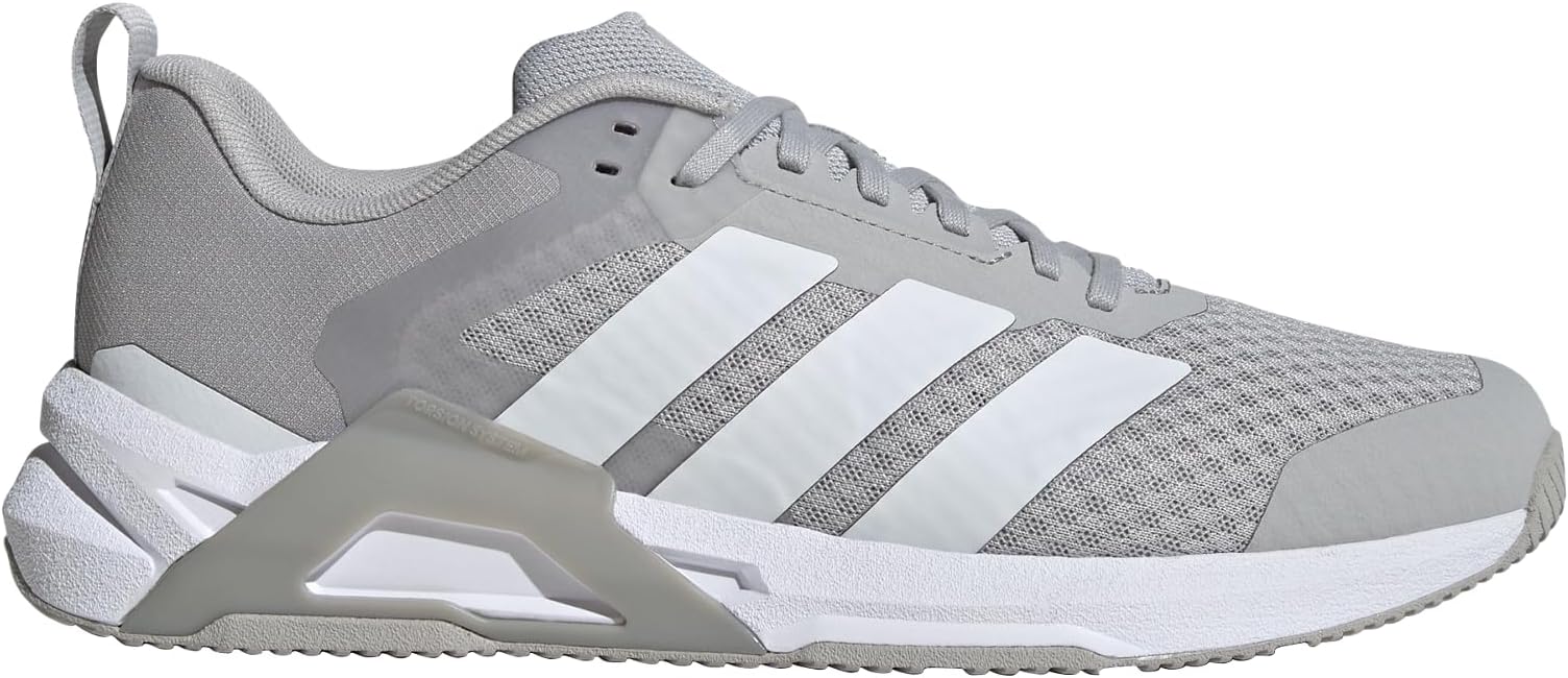 adidas Dropset Control Trainer M Erkek Training Ayakkabı, Gri/Beyaz, 43 1/3 Beden